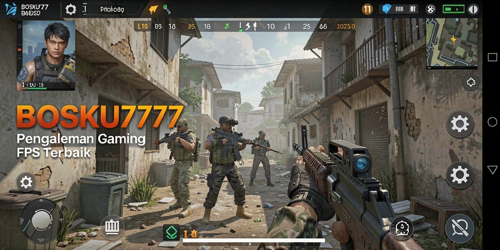 Gameplay menarik dalam BOSKU777 dengan aksi menembak yang intens.