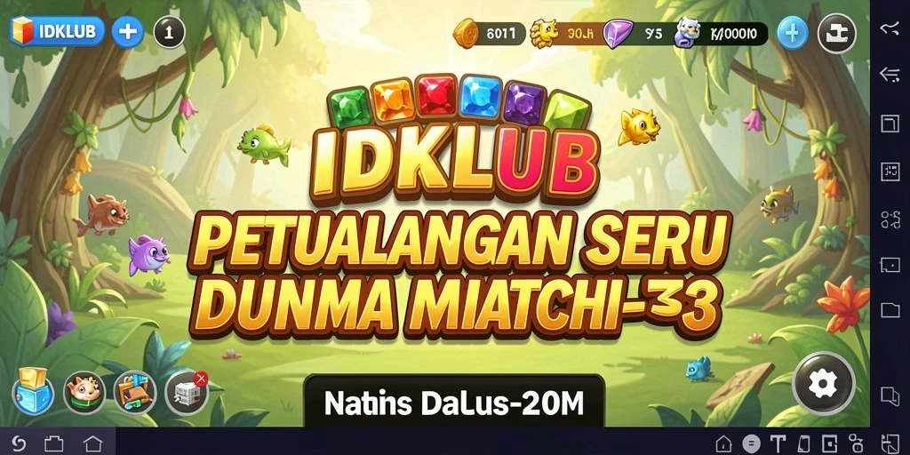 Gameplay seru IDKLUB dengan mekanisme Match-3 yang menarik.
