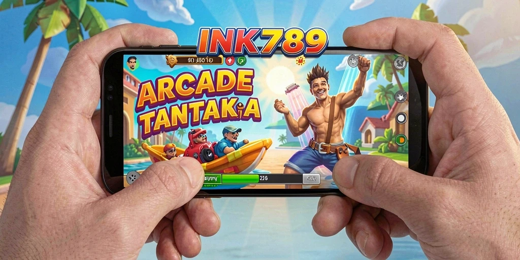 Tangkapan layar gameplay seru dari INK789 menampilkan aksi cepat dan tantangan mendebarkan.