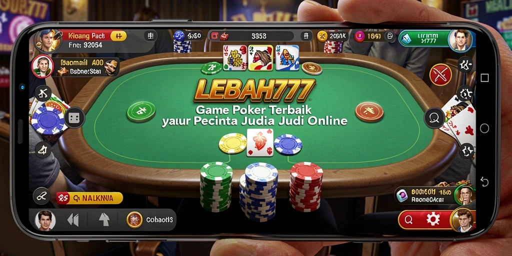 Tampilan gameplay menarik dari aplikasi Poker LEBAH777.