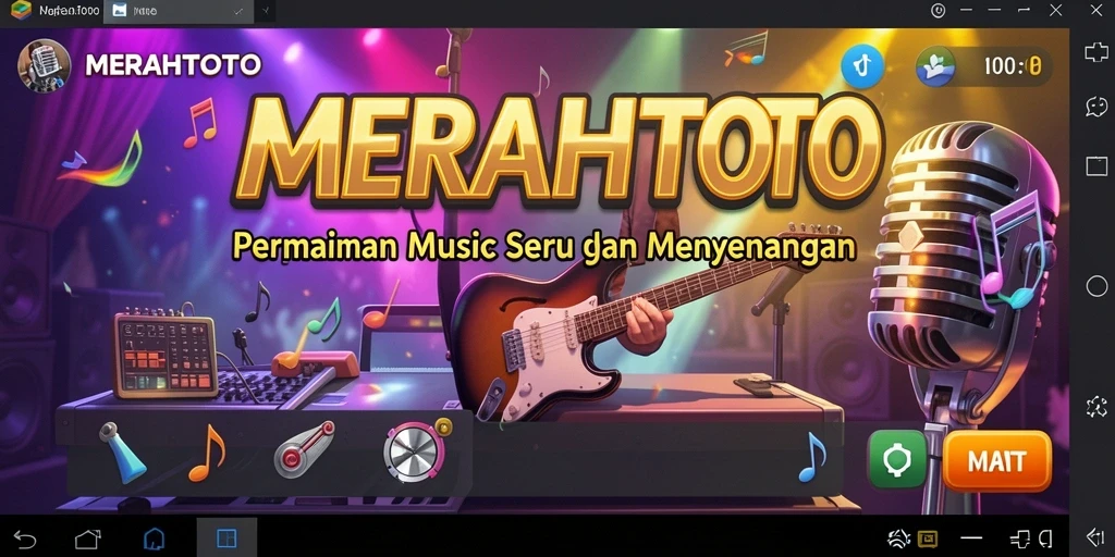 Tampilan gameplay MERAHTOTO yang menawan dan interaktif.