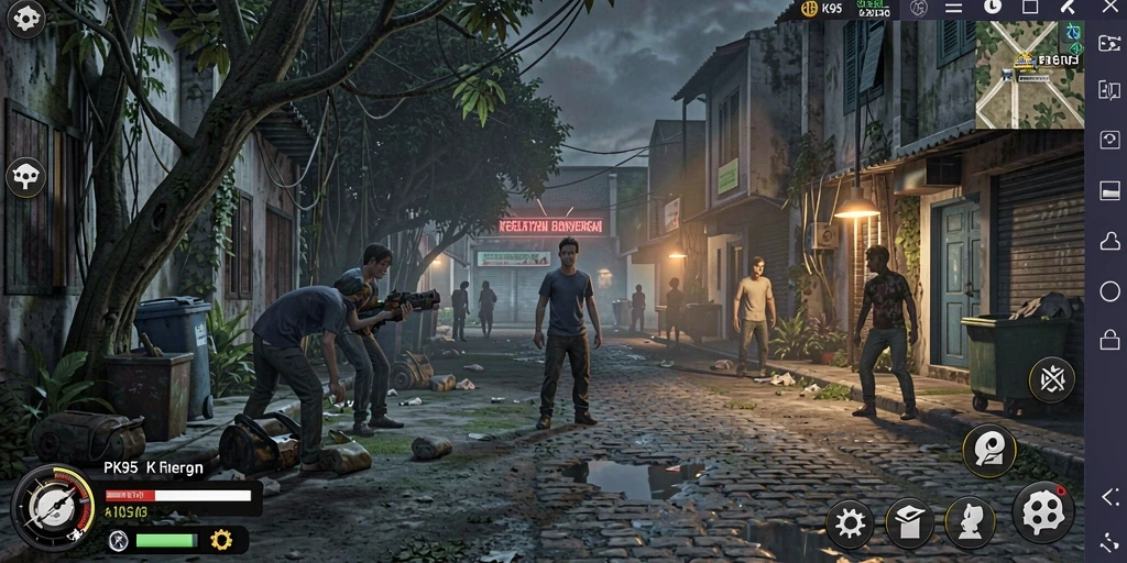 Gameplay PK95 yang menakutkan dan menyeramkan.