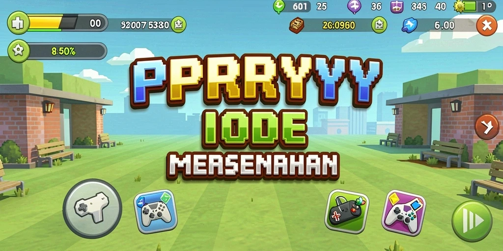 Tampilan gameplay PPRRYY yang menarik dan santai.