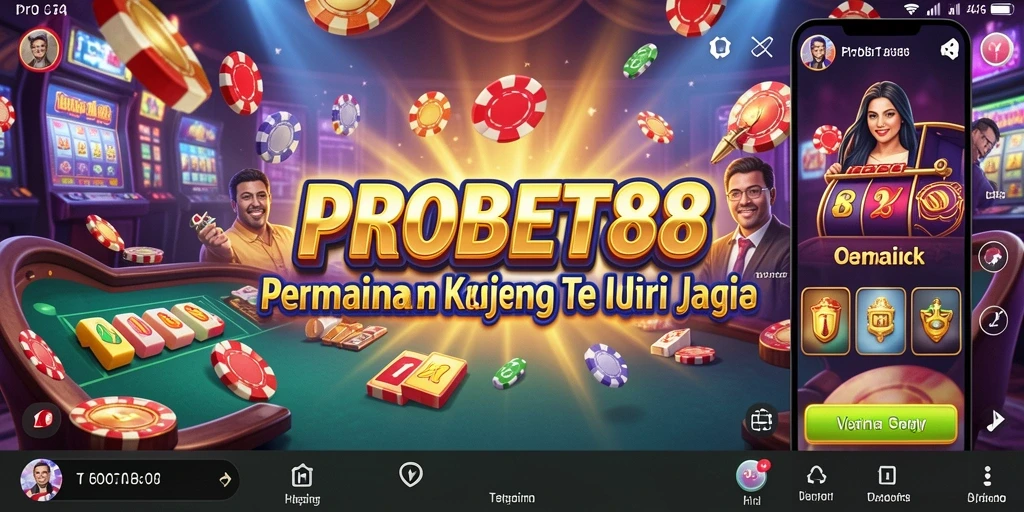 Tangkapan layar menunjukkan gameplay seru PROBET88 di Kasino.