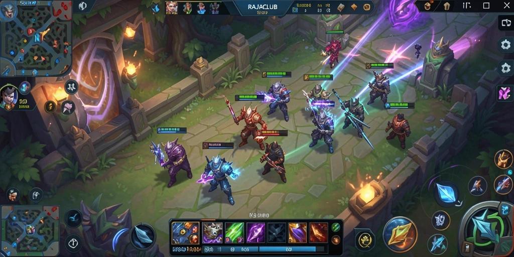 Gameplay seru dan menegangkan di RAJACLUB.