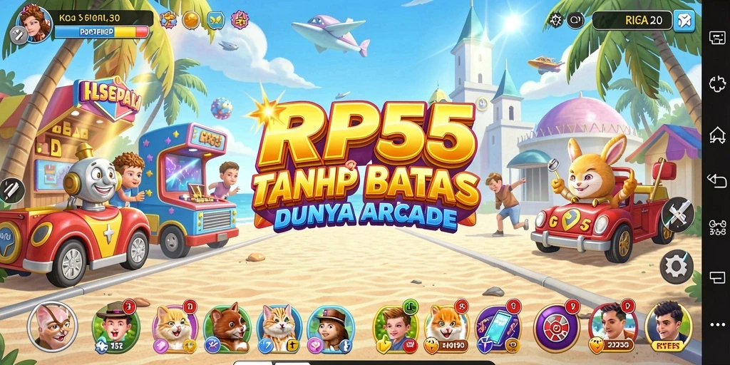 Gameplay seru di RP55 dengan tantangan menarik dan grafis menawan.