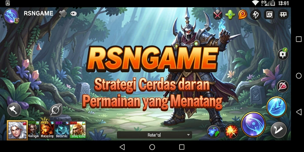 Tangkapan layar RSNGAME menampilkan pertarungan strategi yang mendebarkan dan grafis yang menawan.