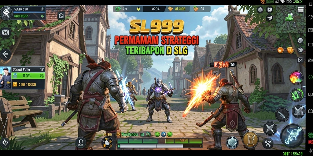 Tampilan menarik dari gameplay <strong>SL999</strong> yang menampilkan pertempuran strategis.